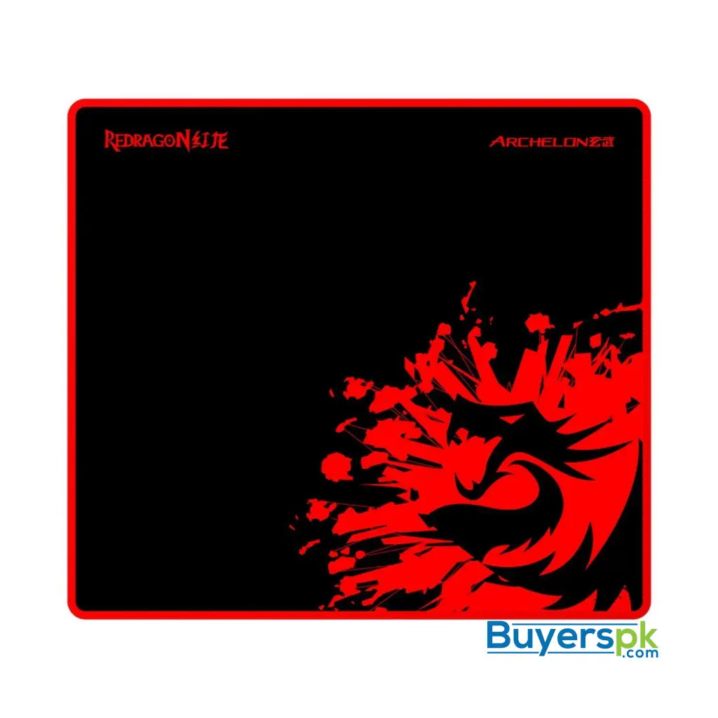 Redragon P001 Archelon M Mouse Pad 12.99 x 10.24 x 0.2 inches (Large-Size) - Mouse Pad Redragon P001 Archelon M Mouse Pad 12.99 x 10.24 x 0.2 inches (Large-Size) - Mouse Pad